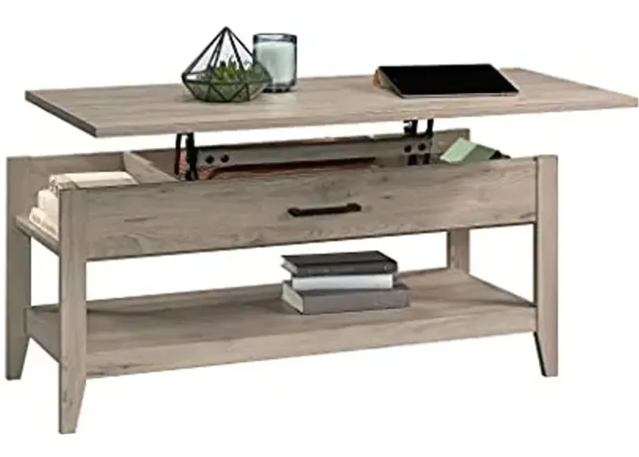 Sauder Summit Station Laurel Oak Lift-Top Coffee Table, Laurel Oak Finish-Laurel Oak