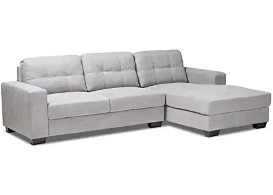 Baxton Studio Langley Modern and Contemporary Light Grey Fabric Upholstered Sectional Sofa with Right Facing Chaise-Light Grey 1 70223-baxton-studio-langley-modern-and-contemporary-light-grey-fabric-upholstered-sectional-sofa-with-right-facing-chaise-light-grey-1.webp
