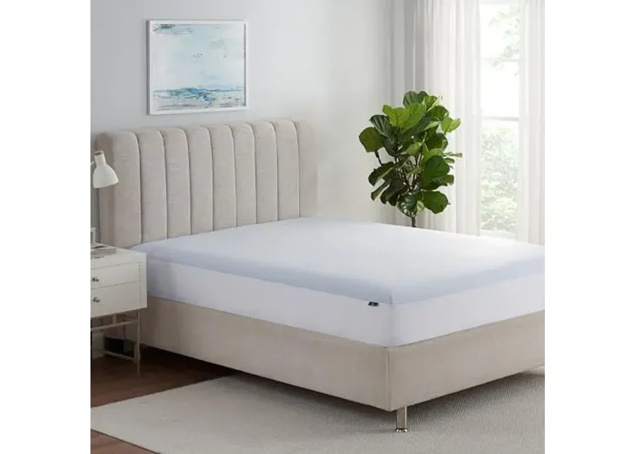 Serta Cool Air Waterproof Mattress Protector, 54" x 75" Soft and Breathable Mesh Cooling Mattress Topper, 18" Elastic Deep Pocket for Secure Fit, Full-Blue 1 70377-serta-cool-air-waterproof-mattress-protector-54-x-75-soft-and-breathable-mesh-cooling-mattress-topper-18-elastic-deep-pocket-for-secure-fit-full-blue-1.webp