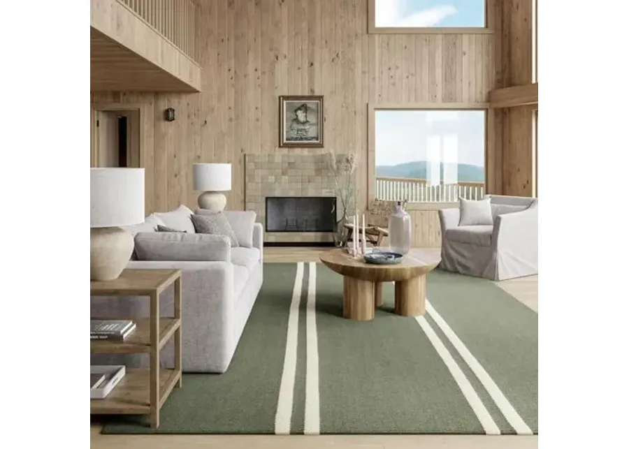 Rugs USA Elowen Double Striped Wool Area Rug, 5x8, Sage Green-60 1 70812-rugs-usa-elowen-double-striped-wool-area-rug-5×8-sage-green-60-1.webp
