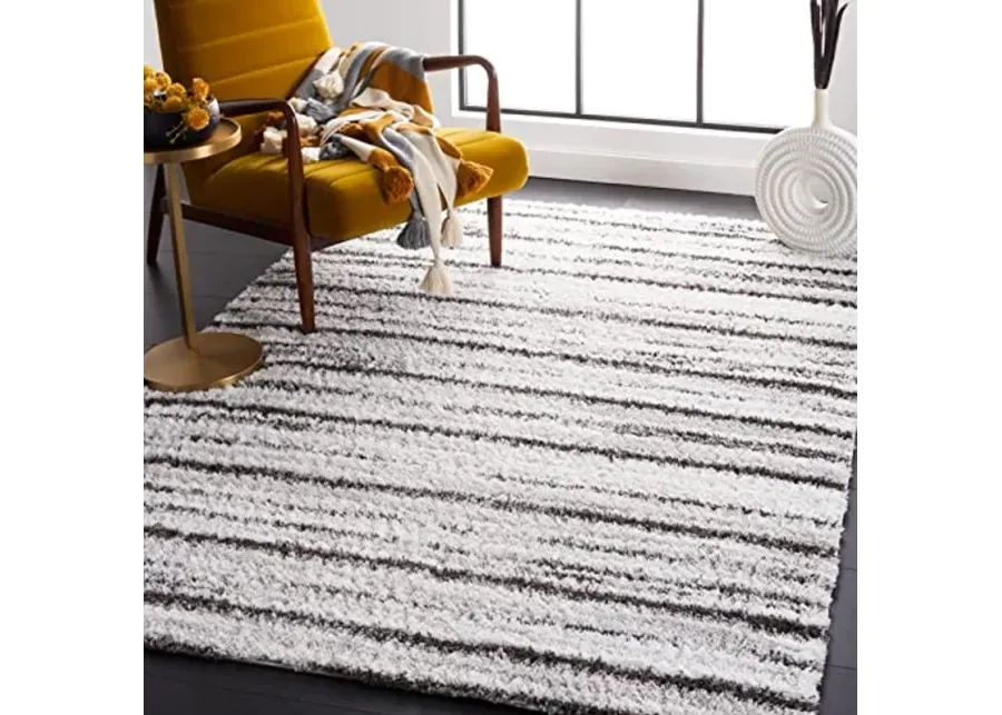 SAFAVIEH Berber Shag Collection Area Rug - 5'5" x 7'7\-65
