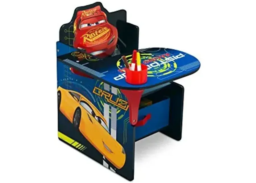 Delta Children Chair Desk With Storage Bin, Disney/Pixar Cars-Multi Color