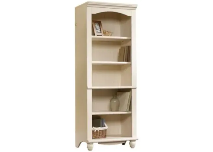 70972-sauder-harbor-view-library-book-shelf-l-27-21-x-w-17-48-x-h-72-24-antiqued-white-finish-1.webp