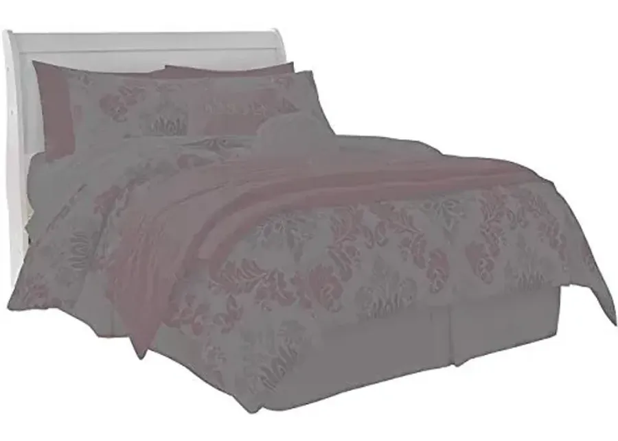 Signature Design by Ashley Anarasia Traditional Full Sleigh Headboard ONLY, White-White