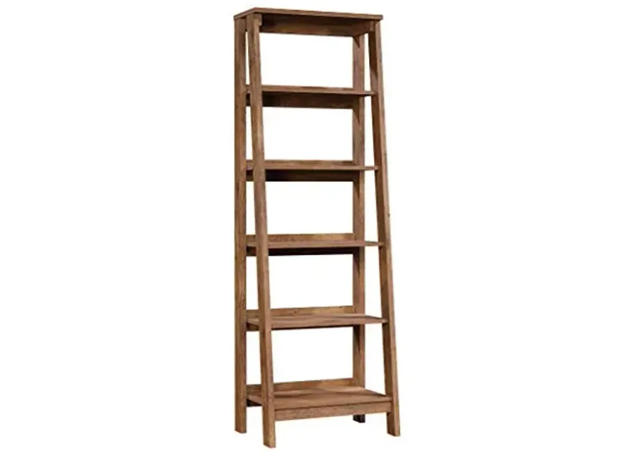 Sauder Trestle 5-Shelf Bookcase/ Book Shelf, Vintage Oak finish-Vintage Oak