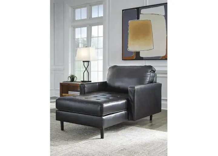 71664-signature-design-by-ashley-bryceview-modern-tufted-leather-match-chaise-with-loose-seat-cushion-black-black-1.webp