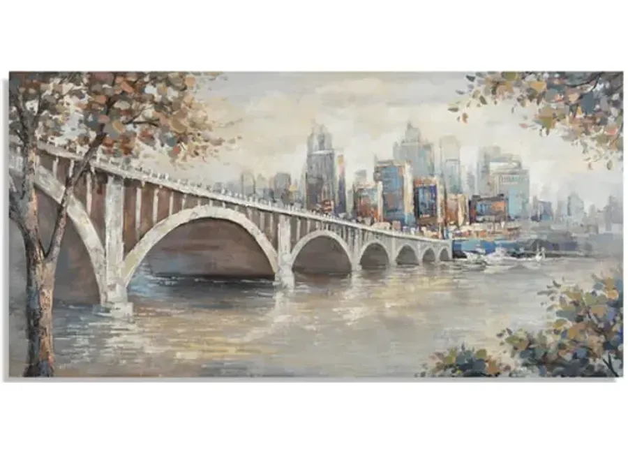 Stone Arch Fall Canvas Art