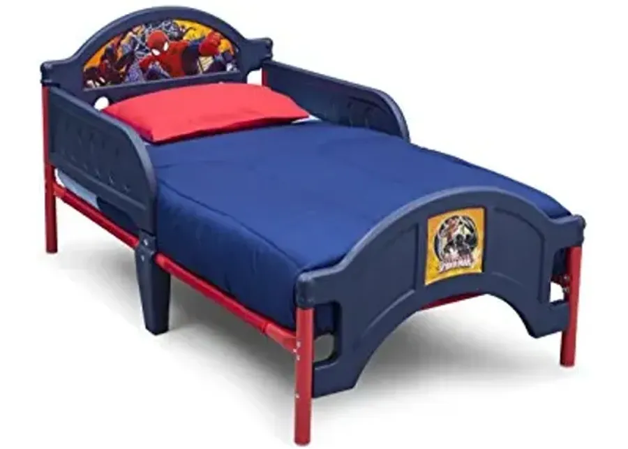 Delta Children Plastic Toddler Bed, Marvel Spider Man-Spider-man