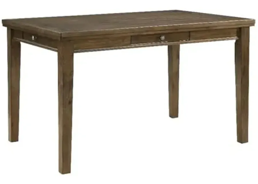 Lexicon Tigard Wood Counter Height Table in Cherry-39.9606298805