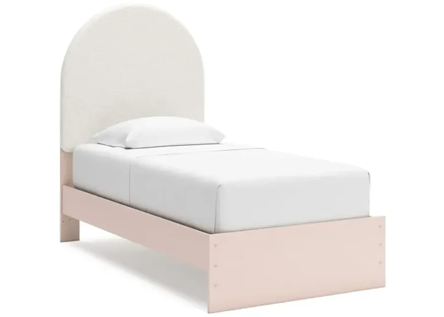 Wistenpine Twin Upholstered Panel Bed-42
