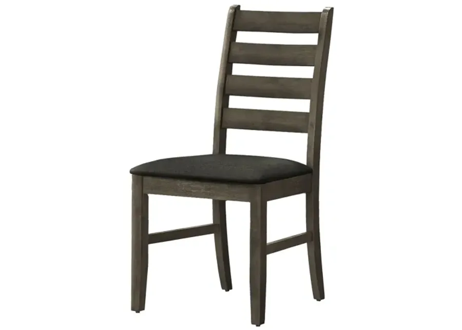 Monarch Specialties I 1347 - 38" Grey Dining Chair (Set of Two)-20