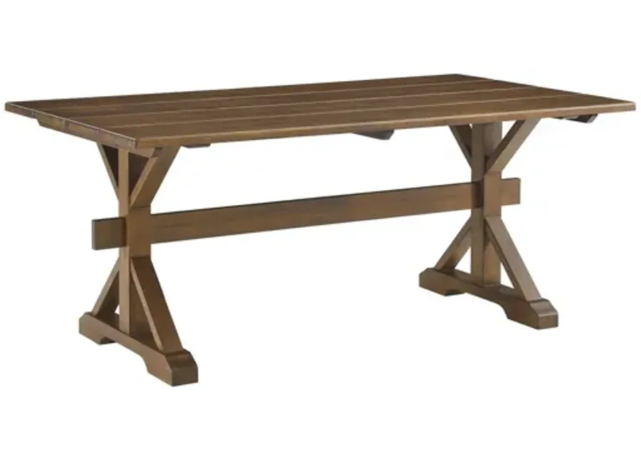 Windchime 71" Wood Dining Table by Modway-71