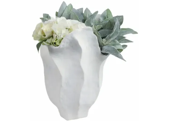 13' Spadena Small Porcelain Vase Ivory