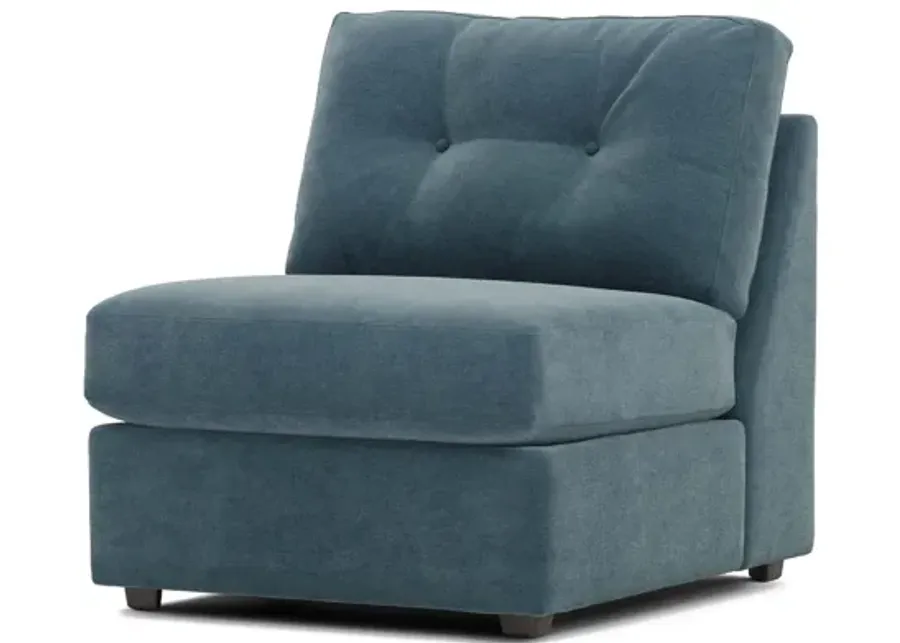 ModularOne Teal Armless Chair-31