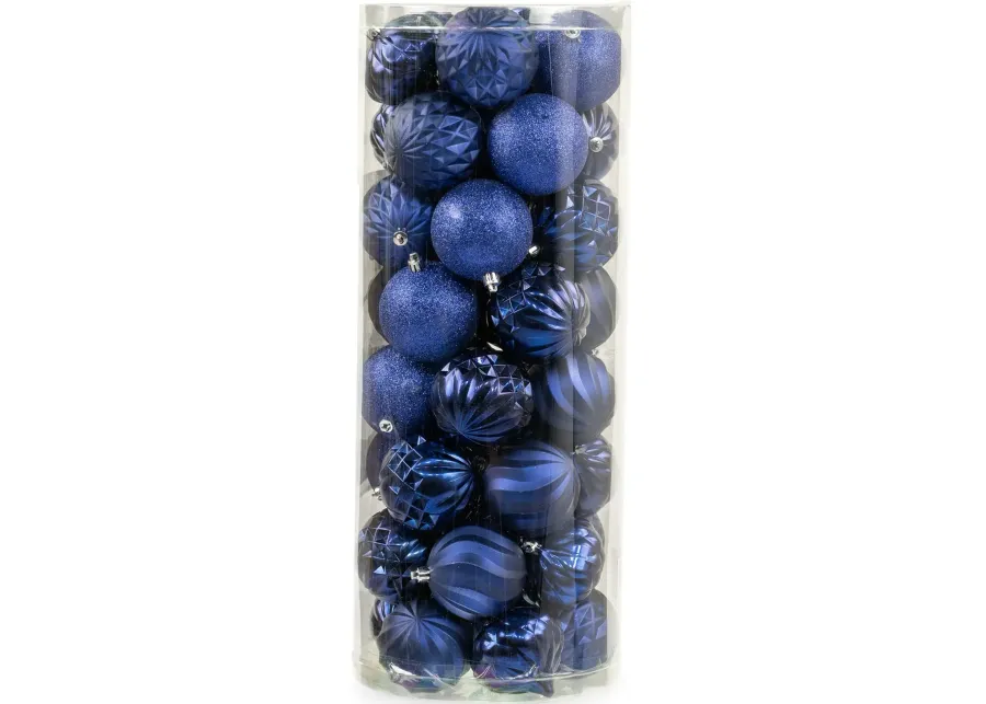 40 Piece Shatterproof Ornament Set - Navy 1 7405-40-piece-shatterproof-ornament-set-navy-1.webp