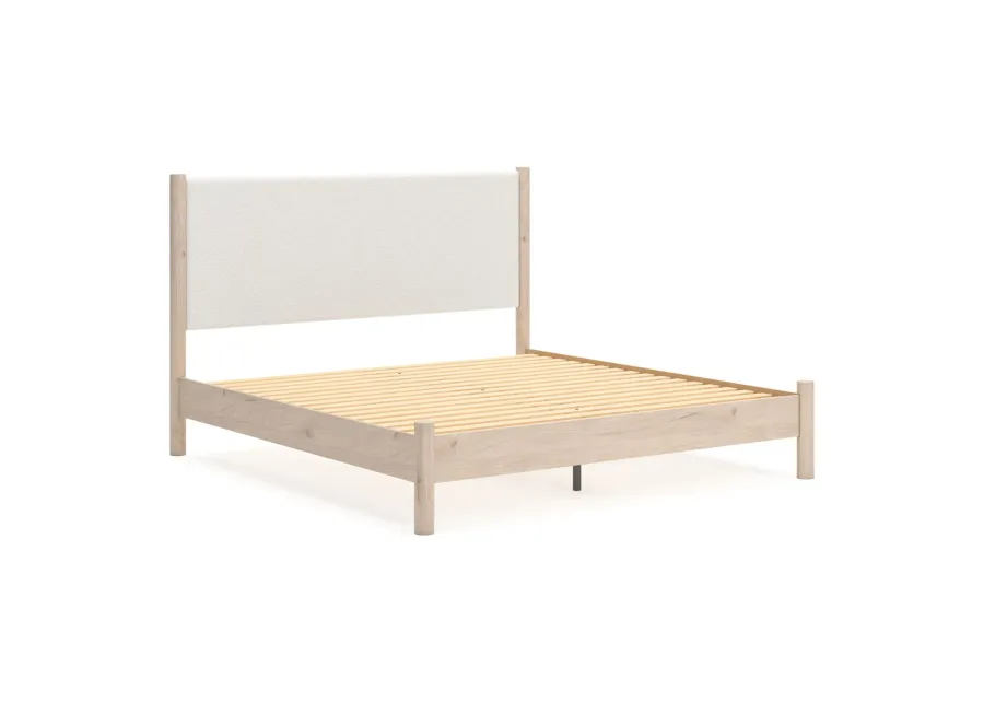 Cadmori King Upholstered Panel Headboard-80