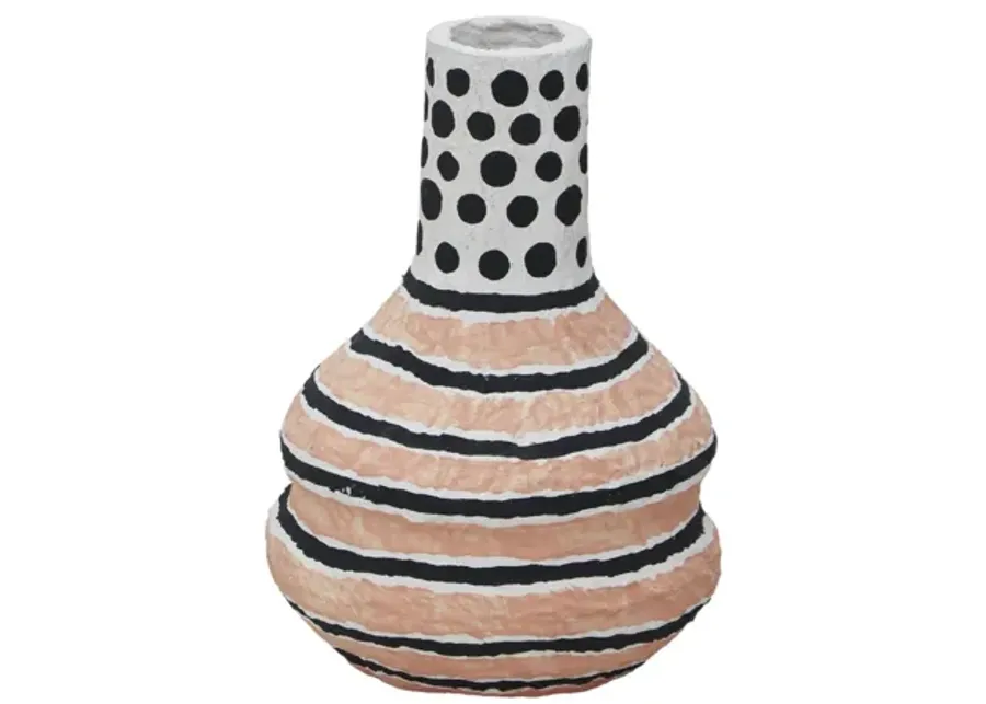 Cotton Mache Vase in Modernist Print-5 1 74286-cotton-mache-vase-in-modernist-print-5-1.webp