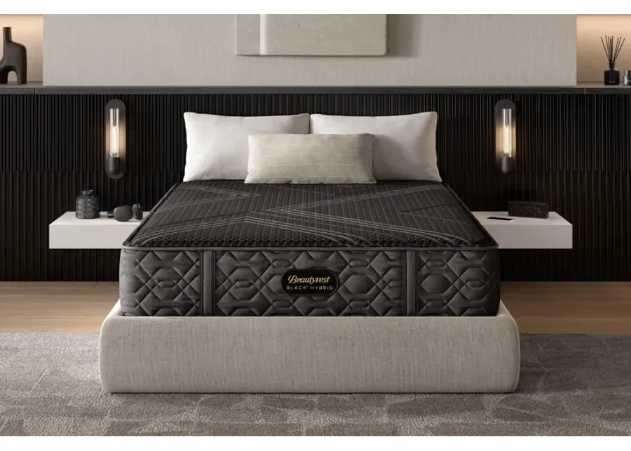 Beautyrest Blackåº Series 1 Plush Hybrid Cal King 12.5" Mattress-72