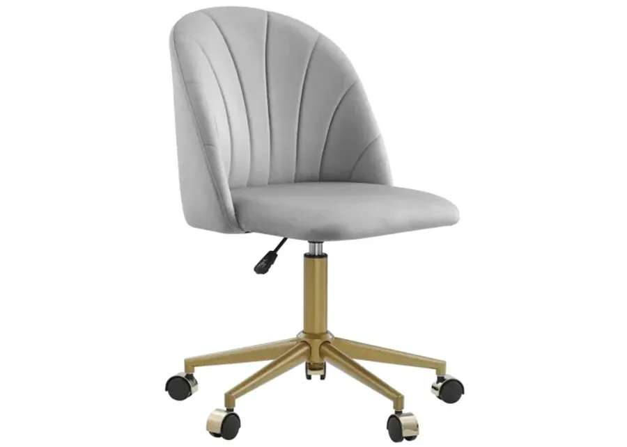 Abigail Grey Desk Chair-24