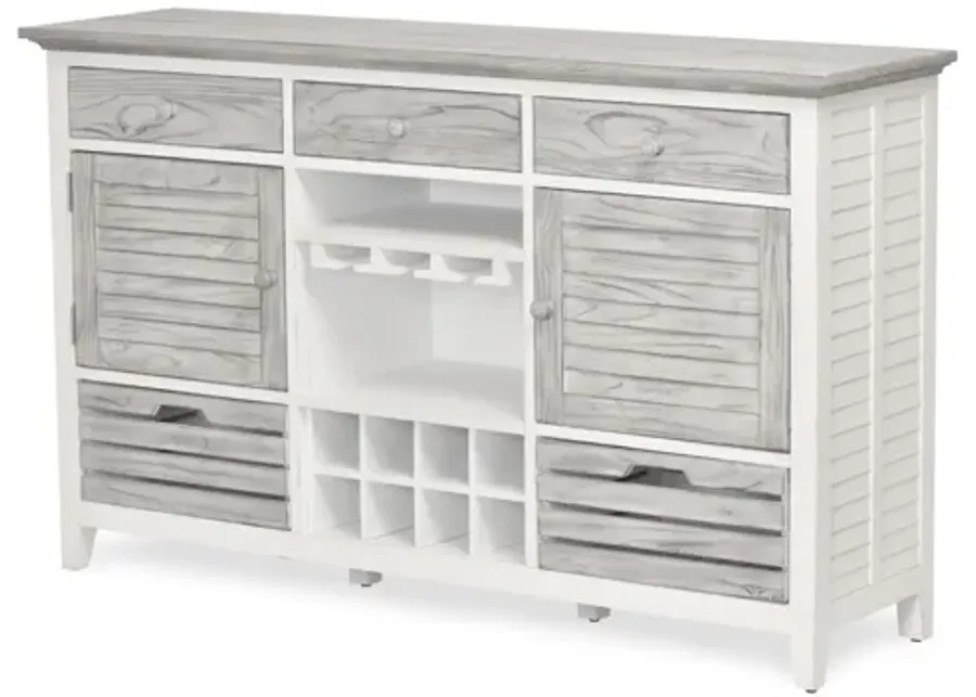 Islamorada Sideboard with Wine Rack-60