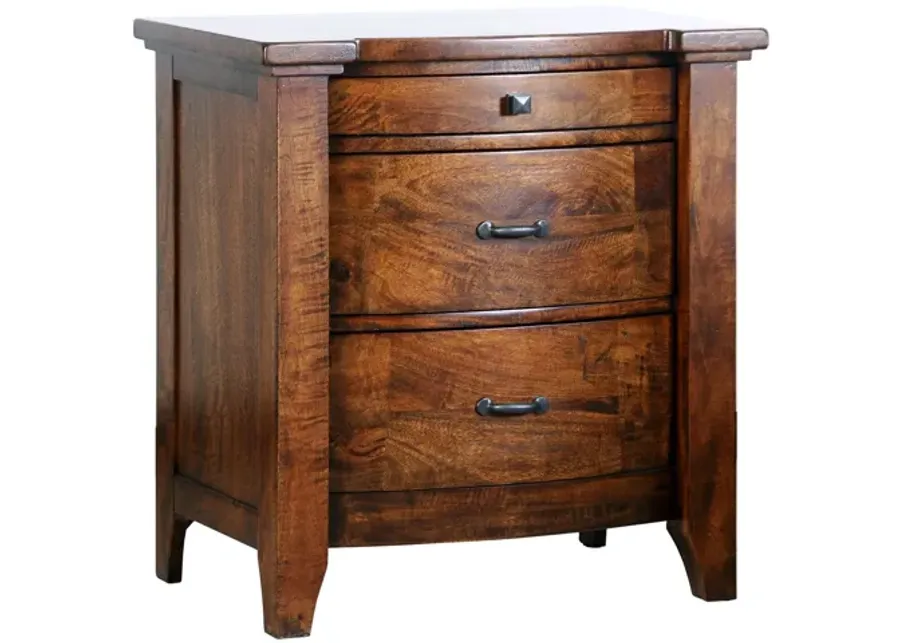 Whistler Solid Mango Nightstand-28