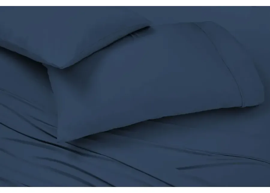 Bedgear Ver-Texé©?Navy Split King Sheet Set-Navy