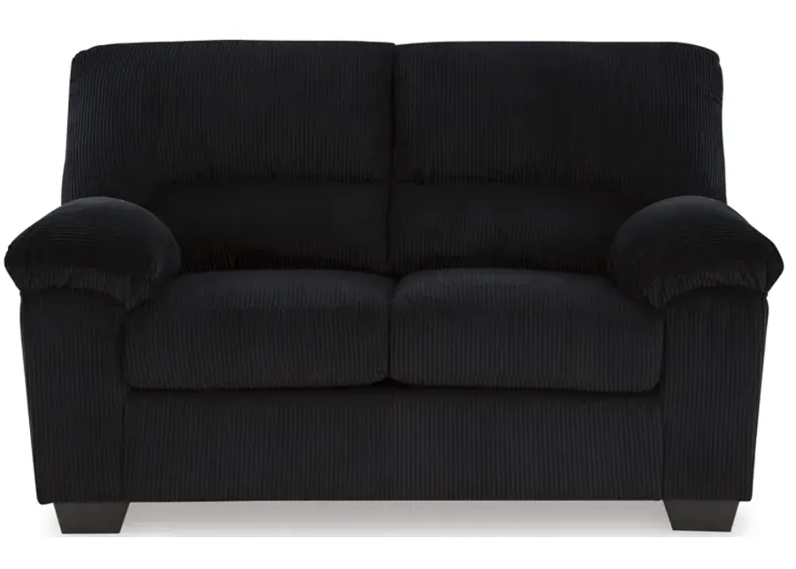 SimpleJoy Onyx Loveseat-63
