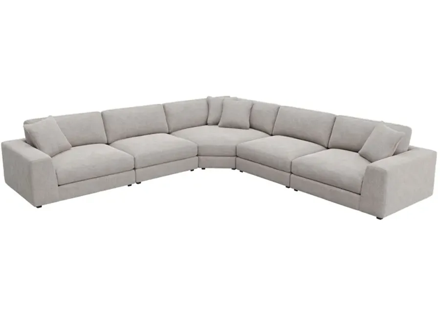 ModularThree Grey 5-Piece Sectional 1 75593-modularthree-grey-5-piece-sectional-1.webp