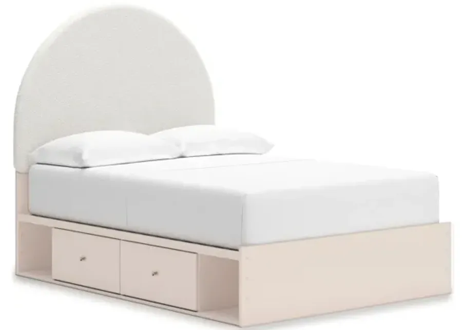 Wistenpine Full Upholstered Panel Bed with Storage-57