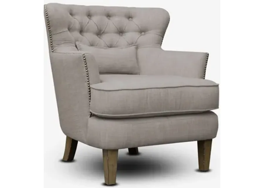 Zeith Accent Chair - Grey-32