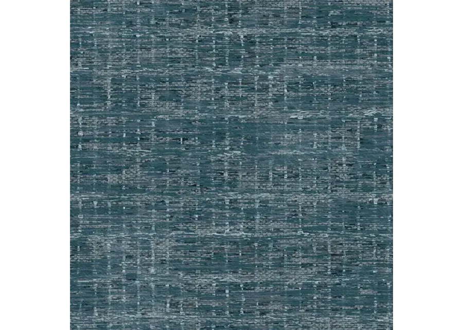 Samos Blue Texture Wallpaper-Blue