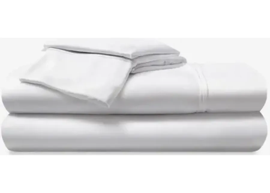 Hyper-Cotton Bright White Split Cal King Sheet Set by Bedgear