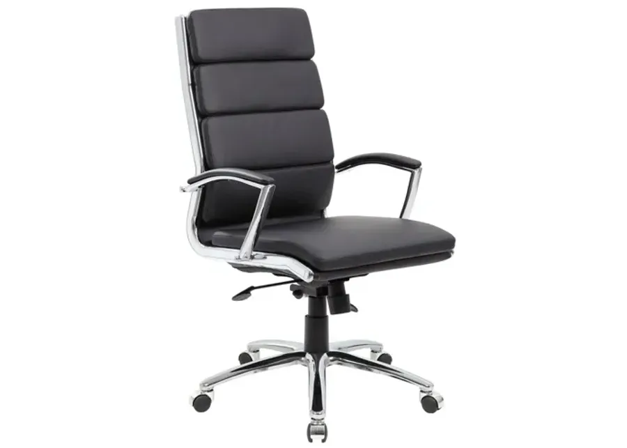 OfficeSource | Merak | Executive High Back with Chrome Base-27