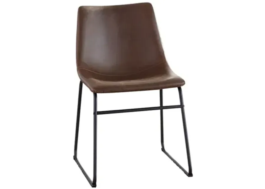 Centiar Upholstered Dining Side Chair Set of 2 in Brown by Ashley-18