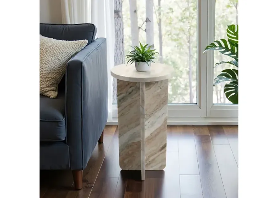 18" Belliso Small Round Table