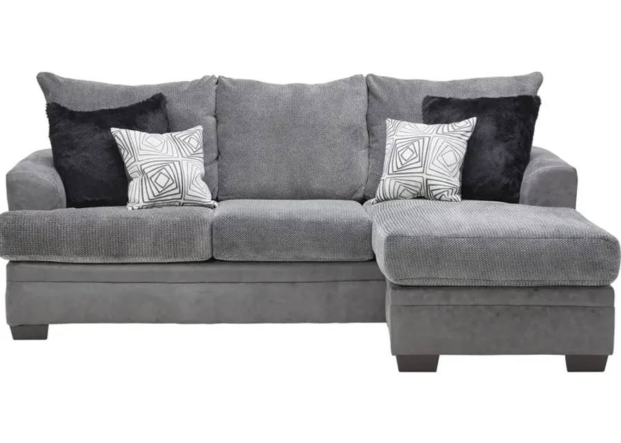 Pax Grey Sofa Chaise-92