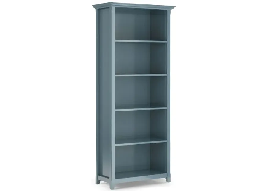 Amherst 30-inch 5 Shelf Bookcase - Blue-30 1 77493-amherst-30-inch-5-shelf-bookcase-blue-30-1.webp