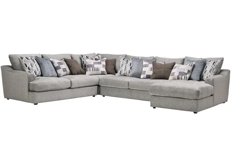 Sonoma 4-Piece Sectional with Right Arm Facing Chaise-158