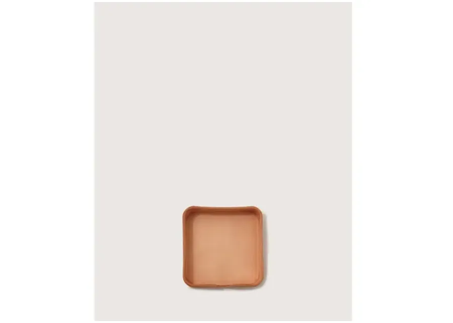 Kobon Leather Square Tray - Natural-4