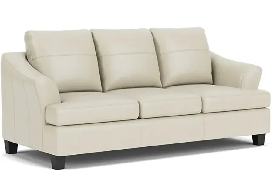 Wells Coconut Leather Sofa-88