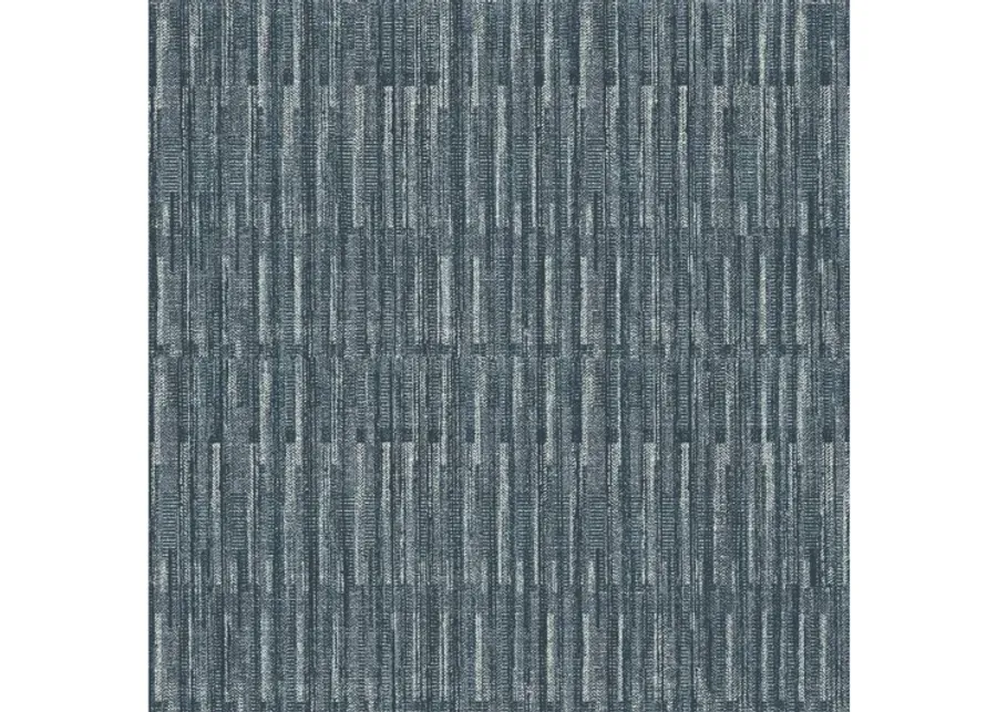 Brixton Indigo Texture Wallpaper-20