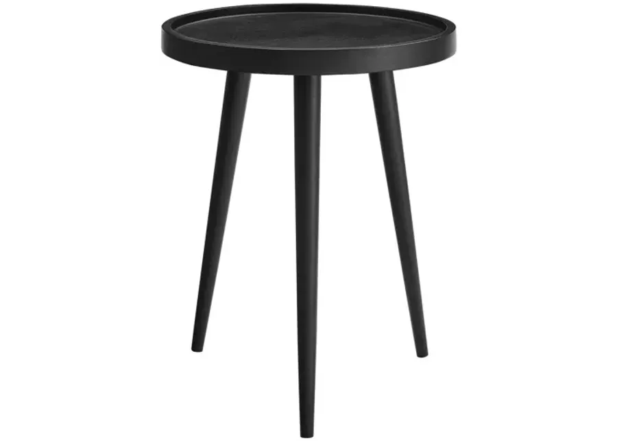 Chiro Round Wood Side Table-18