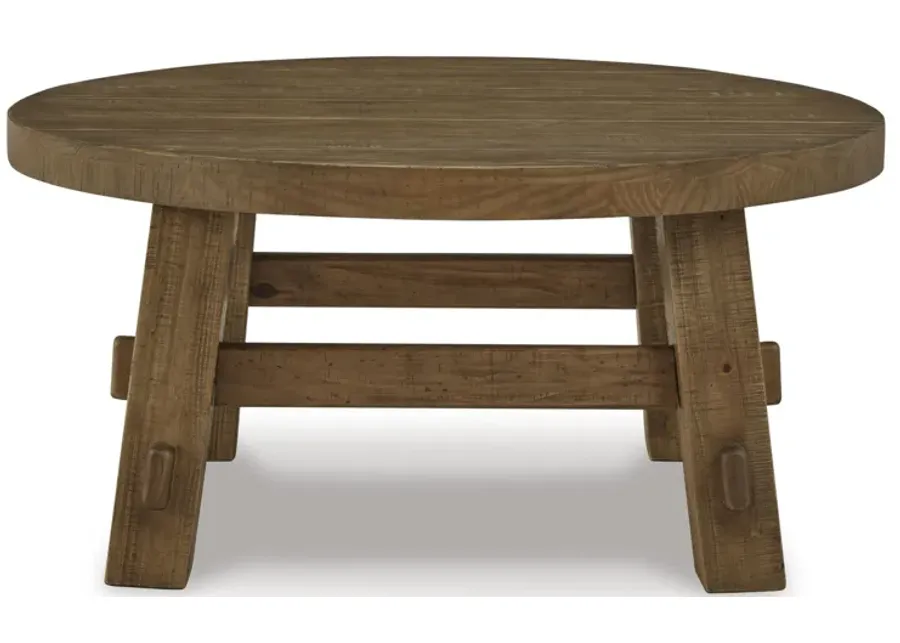 Mackifeld Round Coffee Table-40