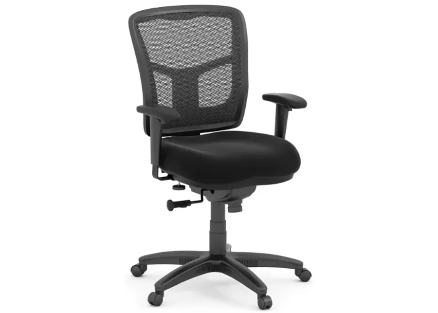 CoolMesh Basic Task Chair with Fabric Seat and Black Frame-25