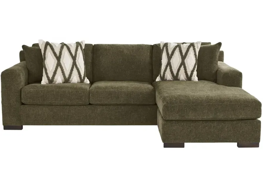 Melbourne Olive Sofa Chaise-104