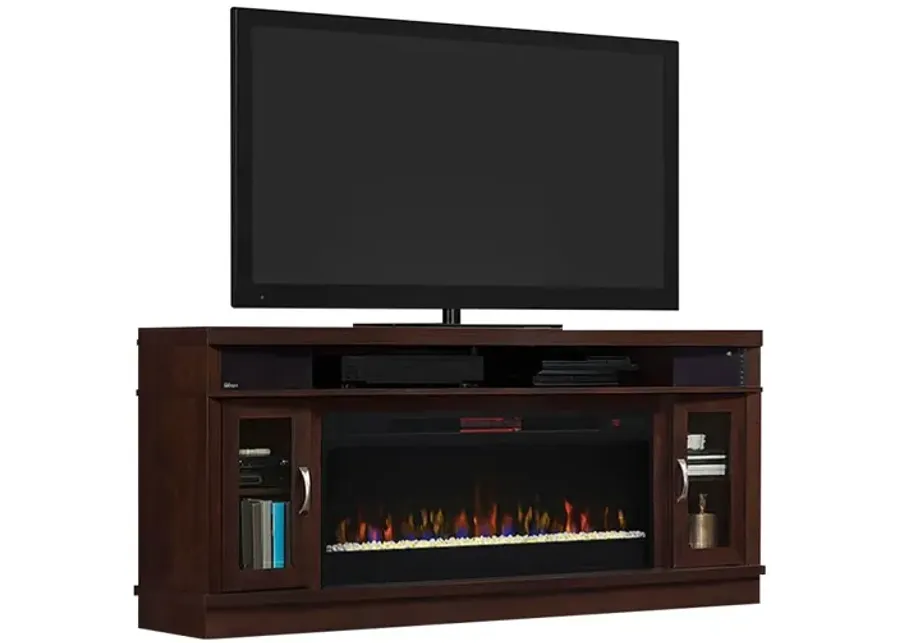 Deerfield Media Console  Fireplace-70