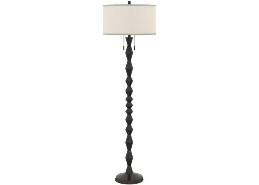 Zenith 66" Black Floor Lamp-10