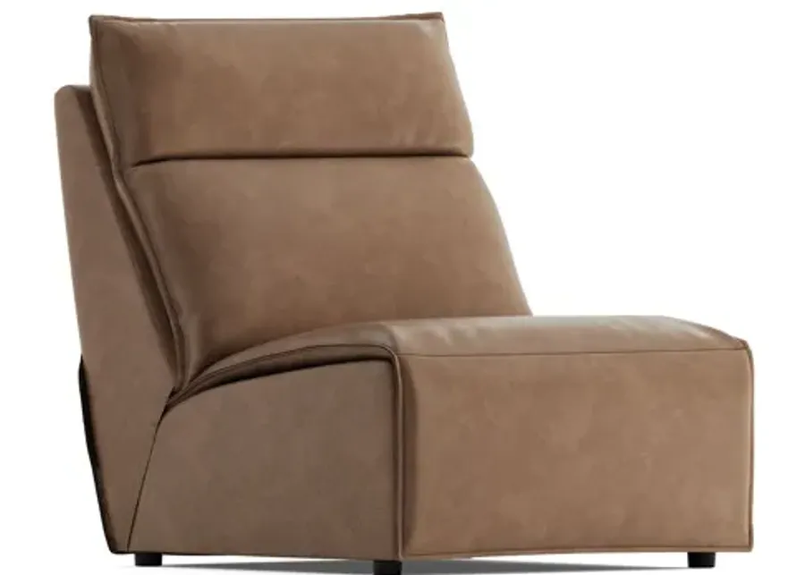ModularTwo Brown Armless Chair-33