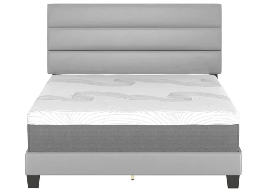 Parker Queen Platform Bed - Grey-62