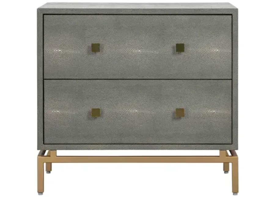 Pesce Shagreen Nightstand-25